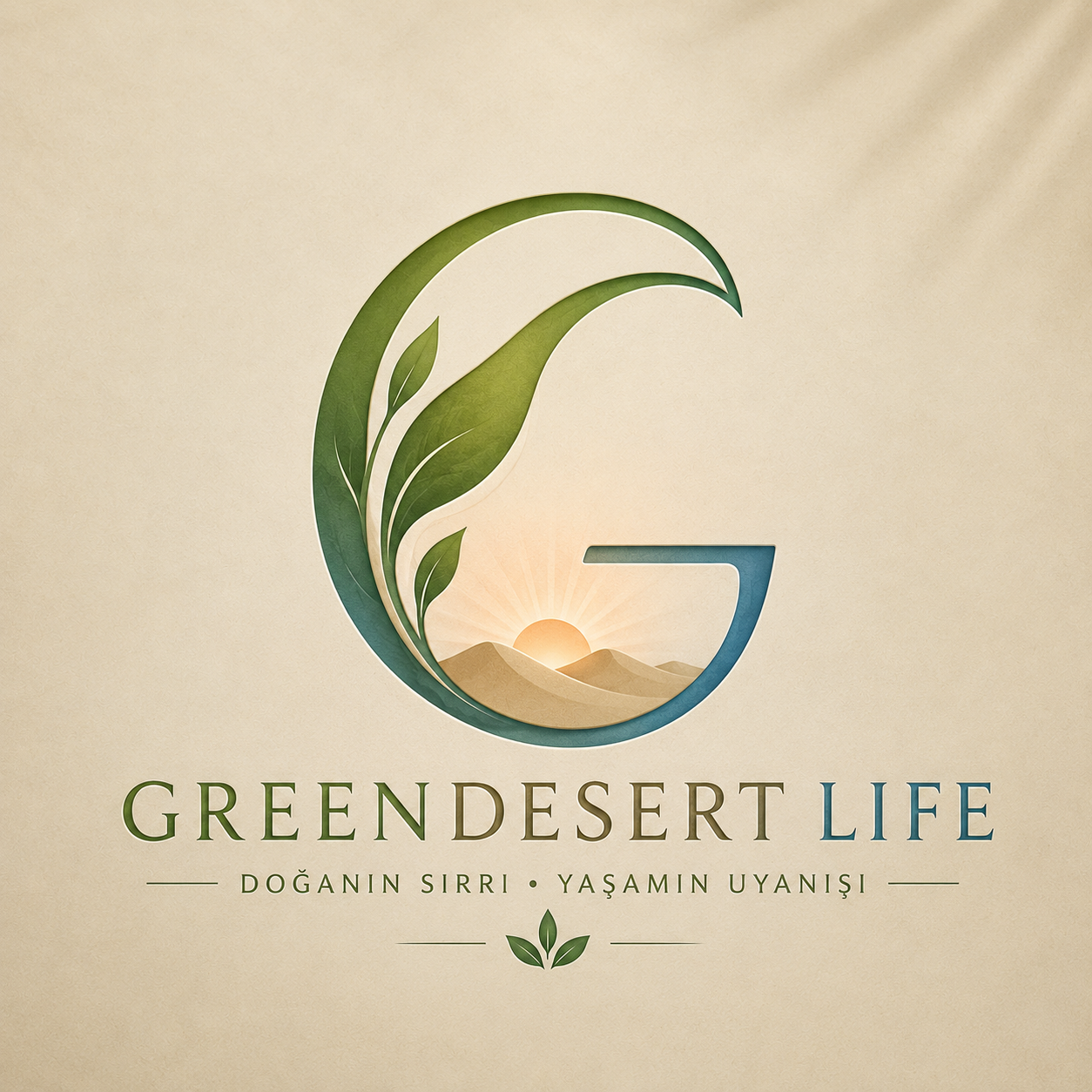 Green Desert Life Logo